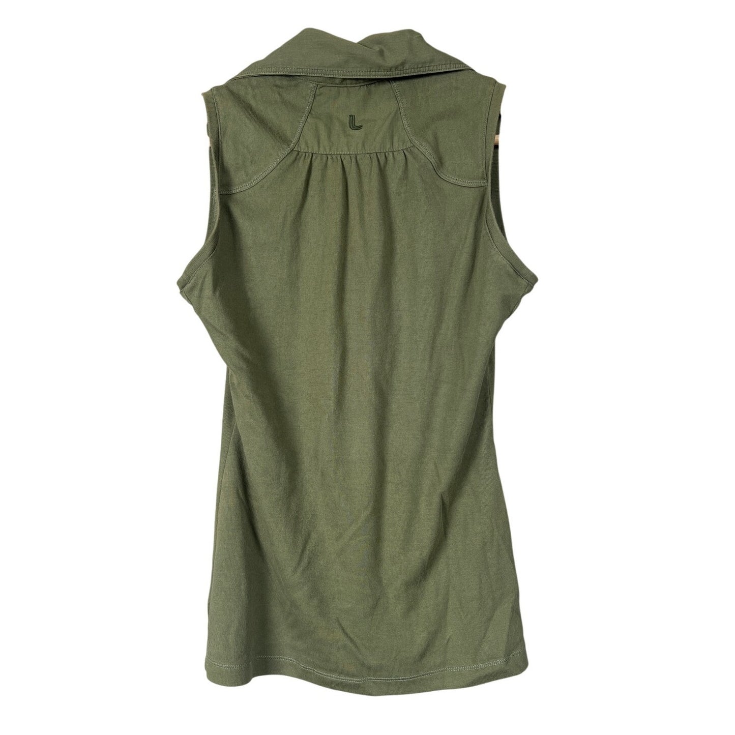 Lole Cross Court Polo Tank In Green Women's Size XS