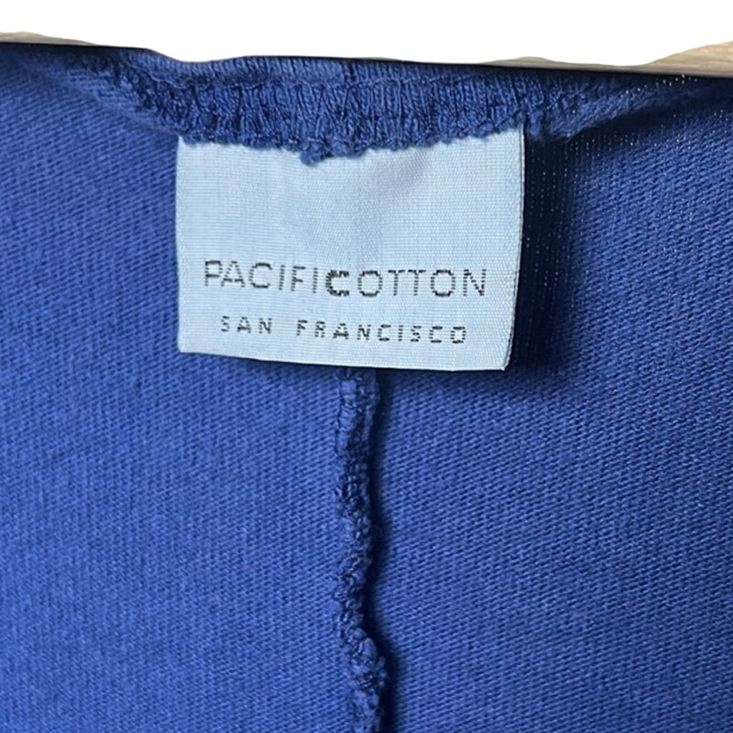 Paacificotton Blue Long Women Dress *Dimensions In Picture