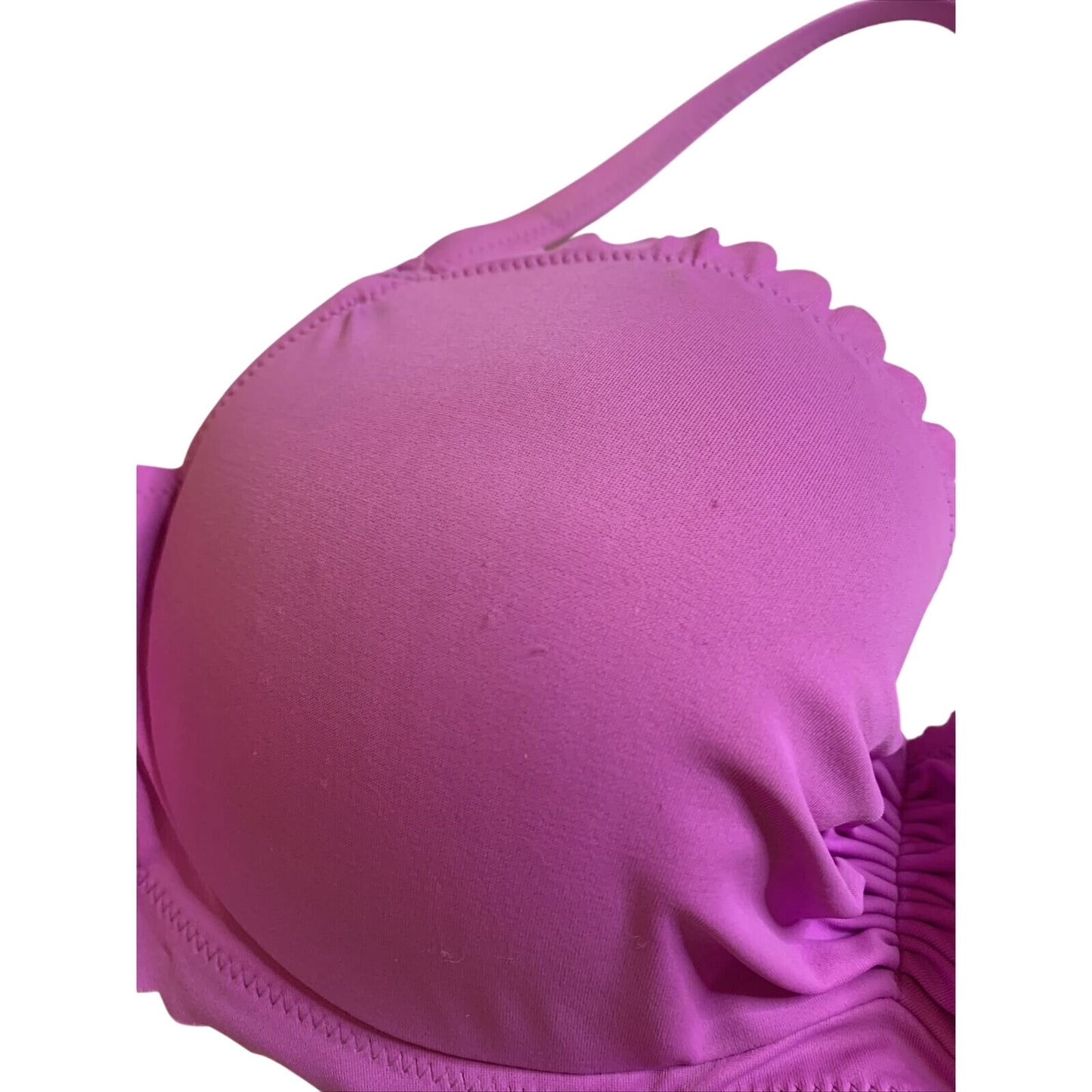 Victoria's Victoria Secret Purple Bikini Top Size 34D EUC