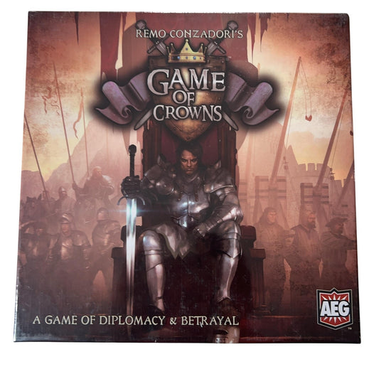 AEG Game Of Crowns Strategy Board Game 2015 Fantasy Multicolor New Sealed