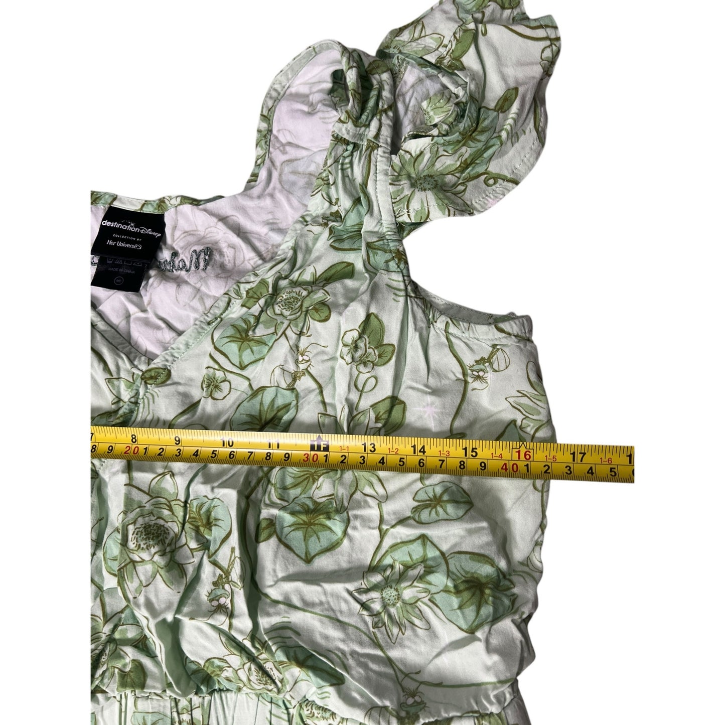 Disney Her Universe Romper Medium Water Lily Print