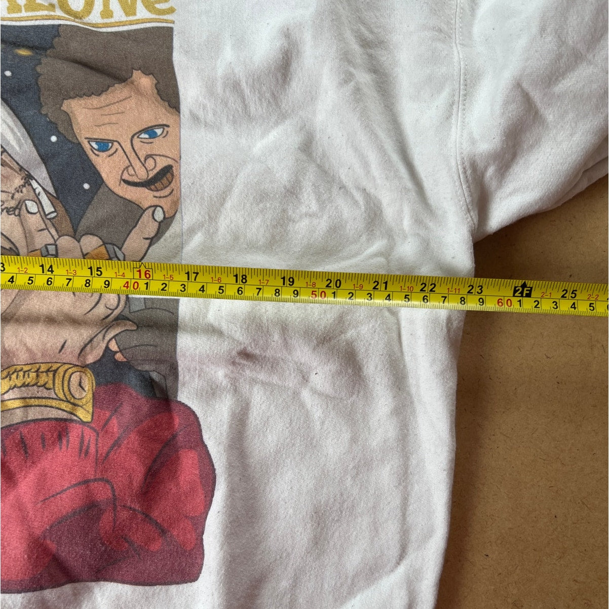 HOME MALONe White Sweatshirt Size Large