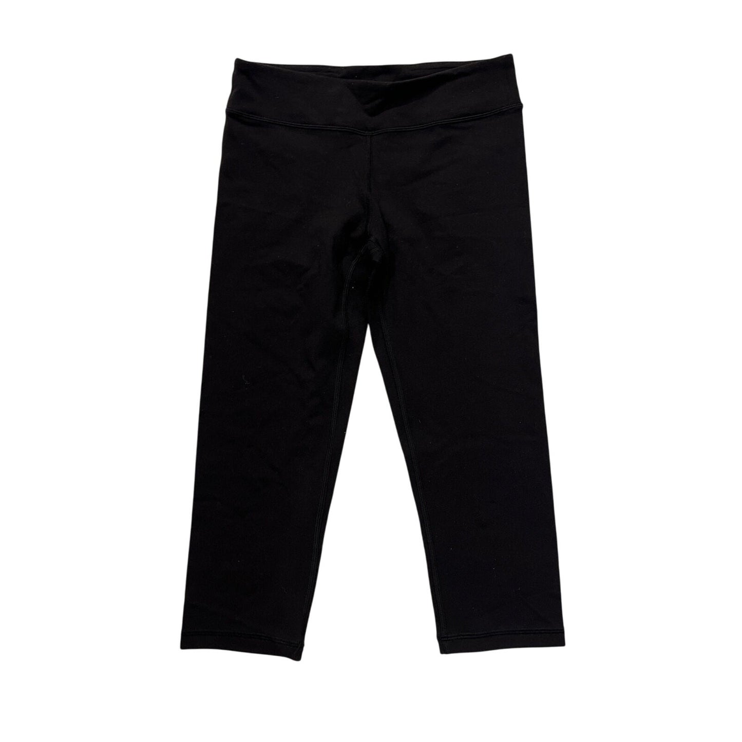 IVIVVA Athletica Girls black reversible full length stretch leggings size 12 EUC