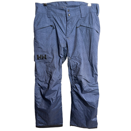 Helly Hansen Size Large Relaxed Ski Snowpants Navy Blue