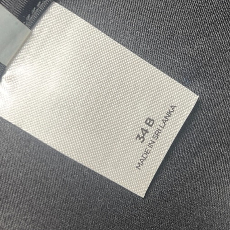 Shade & Shore Black Women's Bikini Bathing Suit Top Light Lift Halter 34B