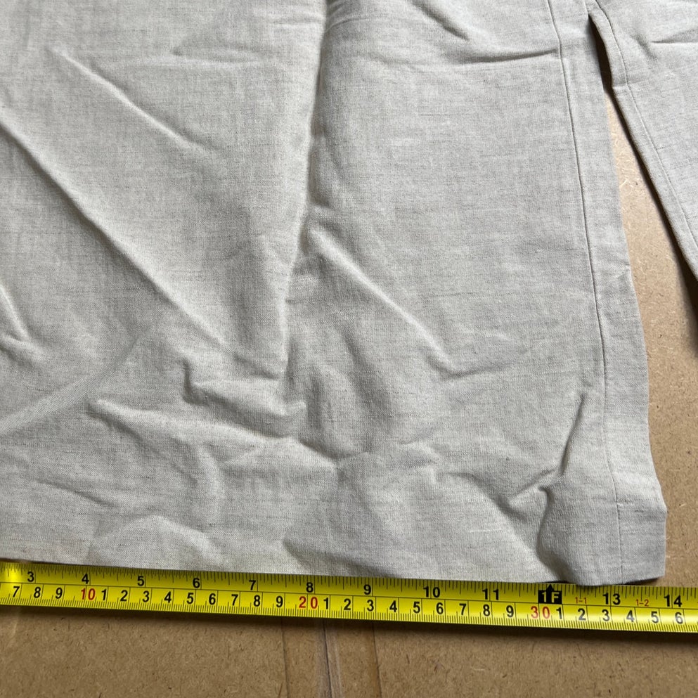 Massimo Dutti Linen Gray Women Pants Size 4