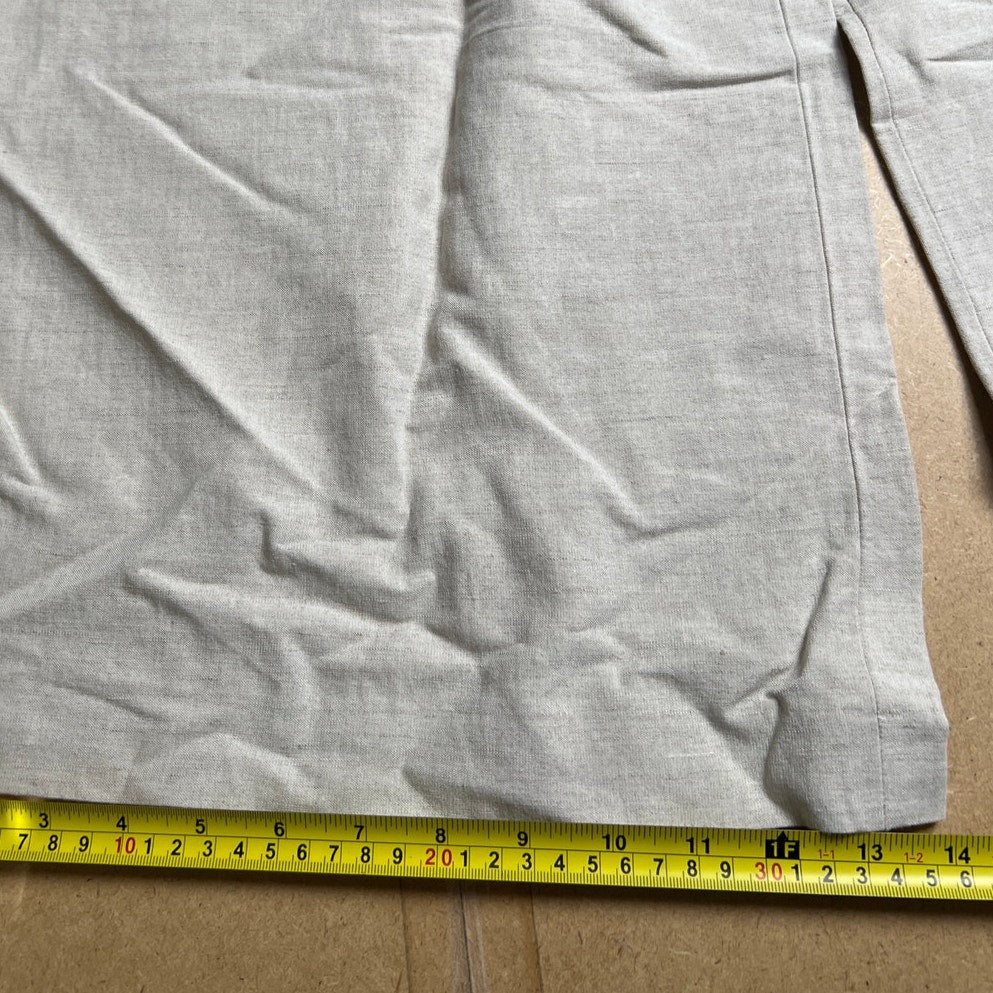 Massimo Dutti Linen Gray Women Pants Size 4