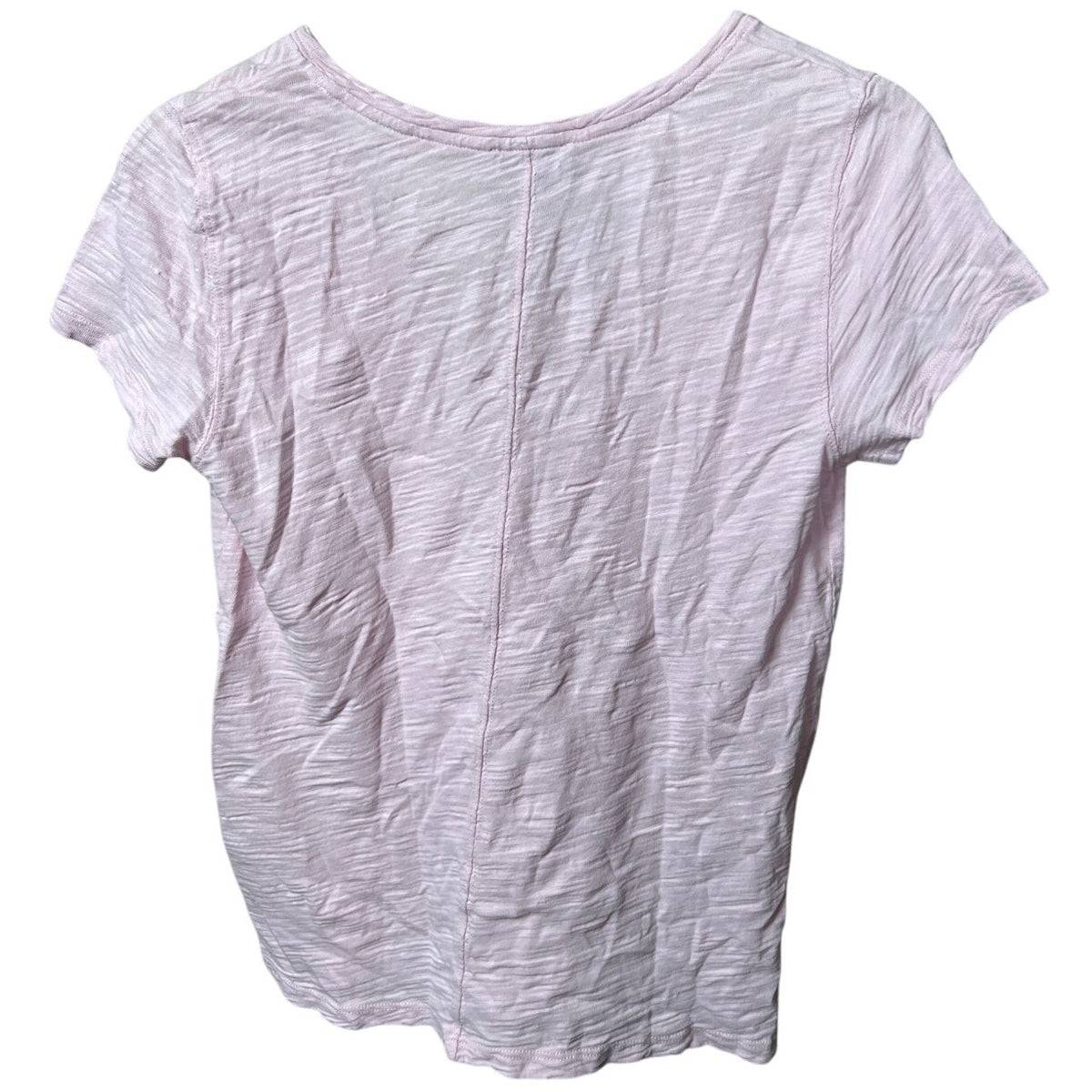 Lilla P Small S Pink Women's Top V-Neck Cotton