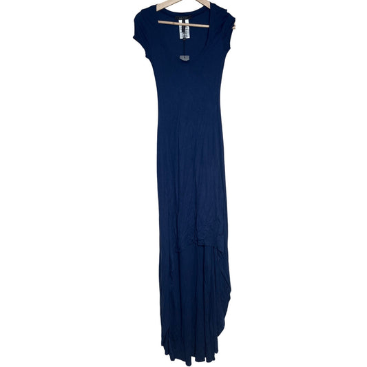 BCBGMAXAZRIA Long Blue Bennie Women Dress NWT Size XS