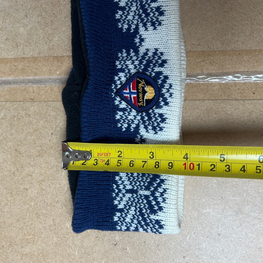 Headband Norway Snowflake Navy One Size