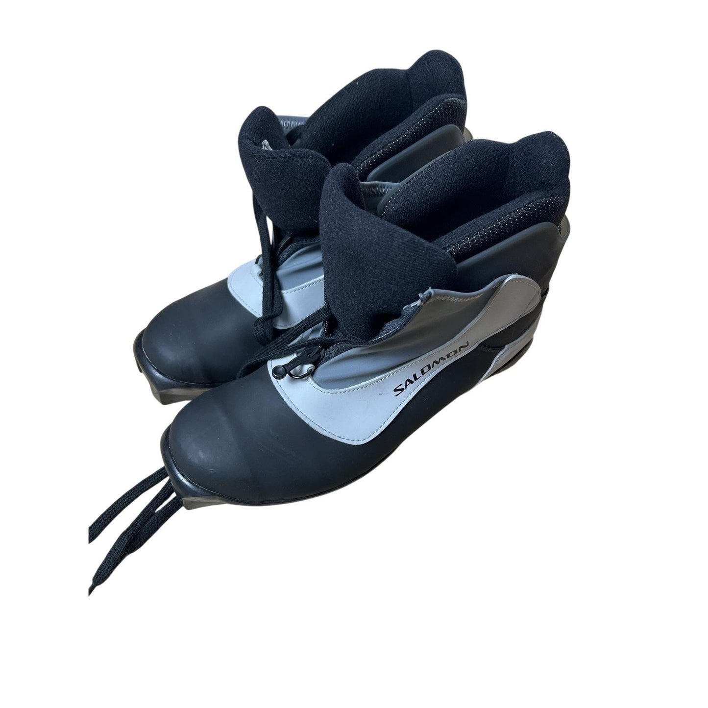 Salomon Mens Nordic Ski Boots US 11 Black Gray SNS Profil Romania Cross Country