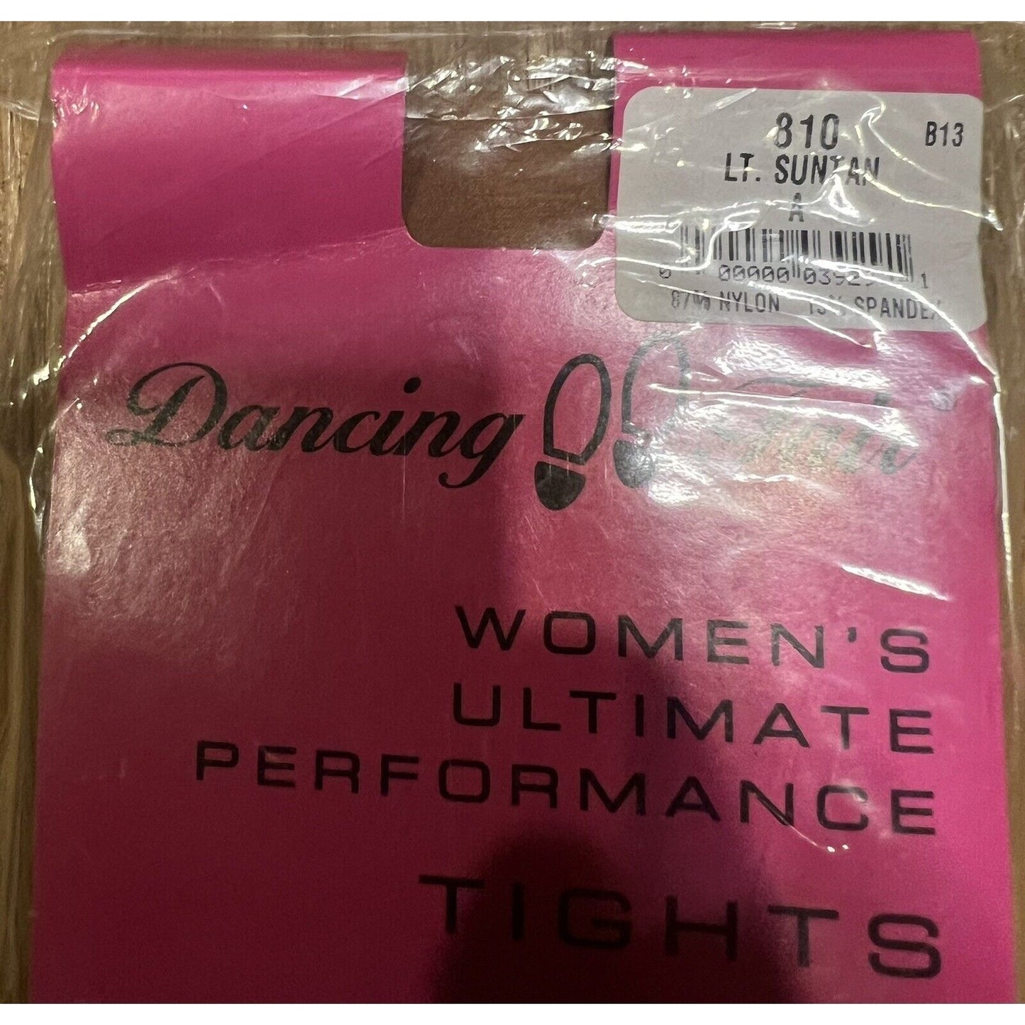 NEW Dancing Fair Women's Ultimate Performance Tights 810 Lt Suntan Size A