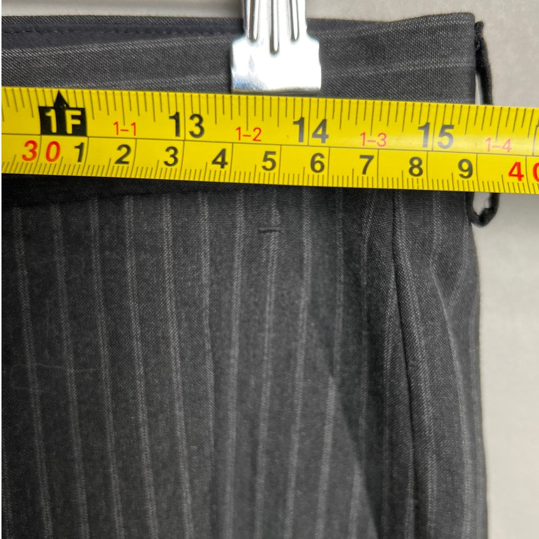 Express Producer 30 Gray Pin Stripped Dress Pants Mens