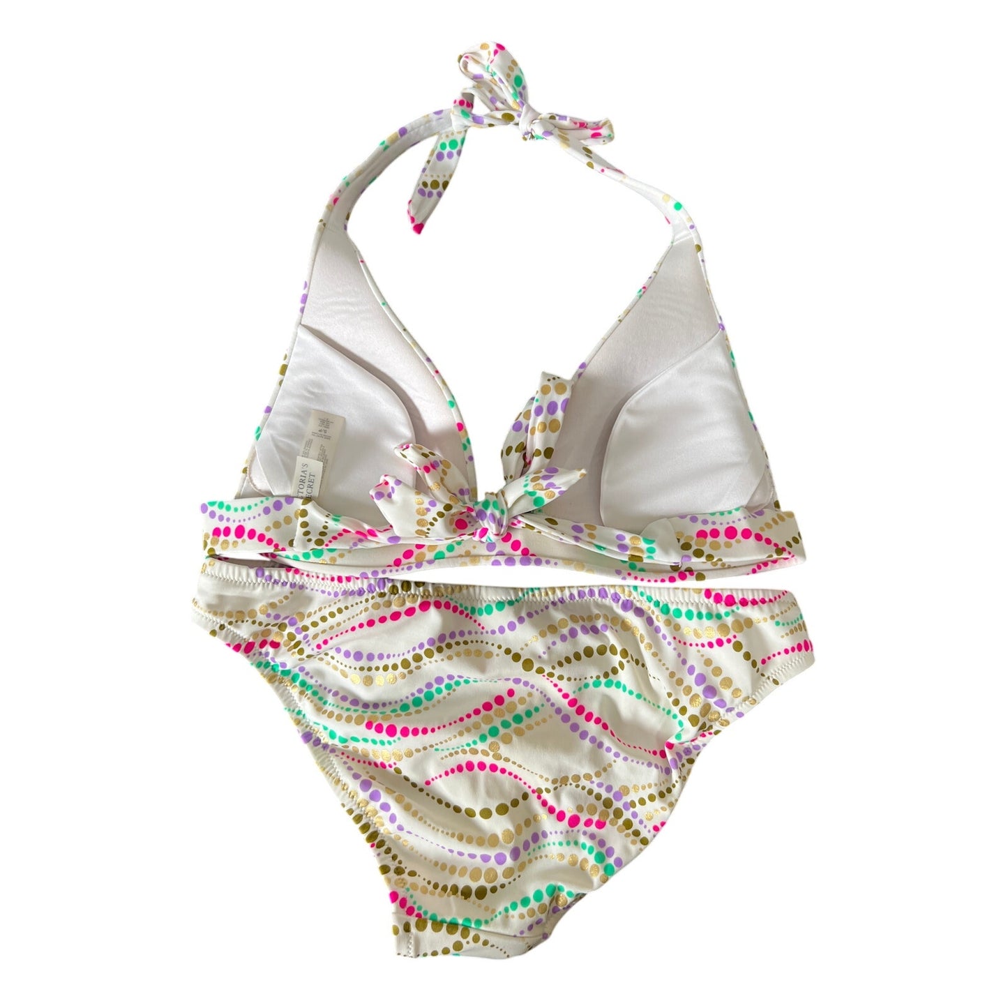 Victoria Secret Swimwear Two Piece Polka Dot Size Small