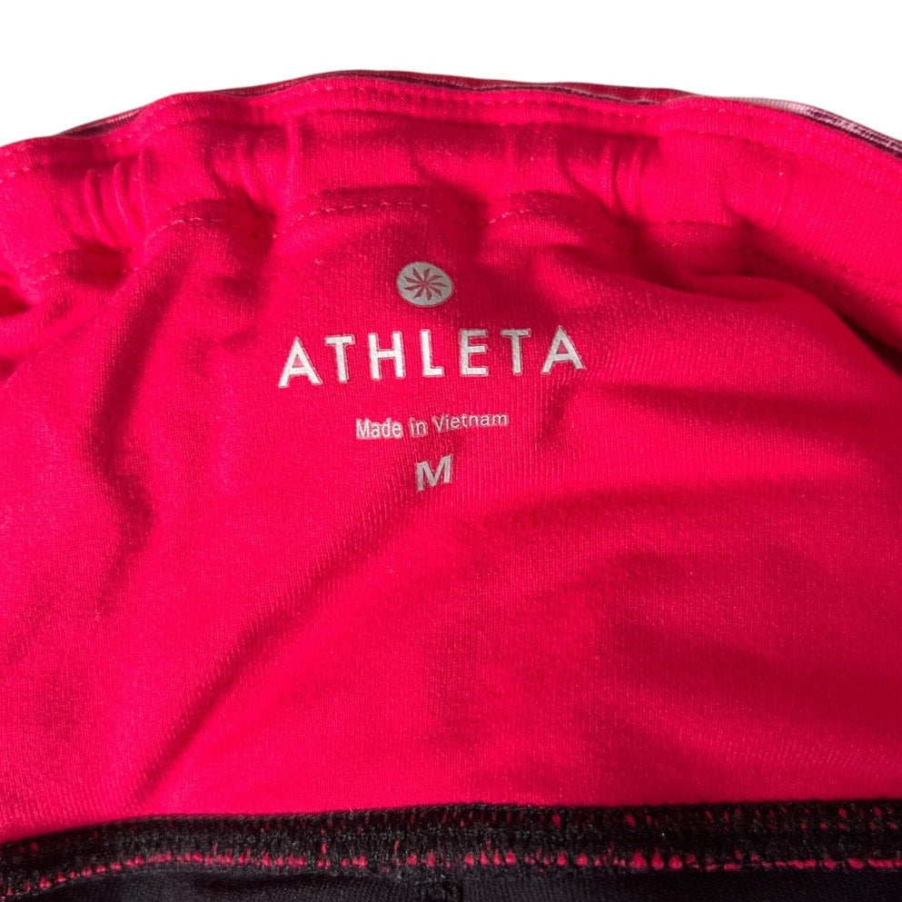 Athleta Size Medium Nylon Red Run Breathable Skort