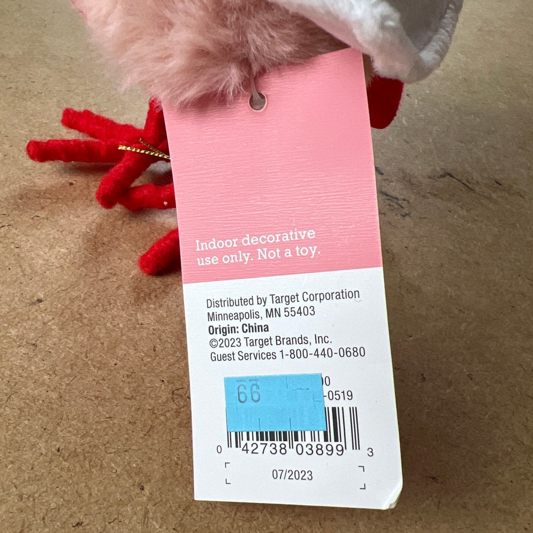 NWT Target Spritz Valentine FEATHERLY FRIENDS “QUEENIE” BIRD Queen of Hearts