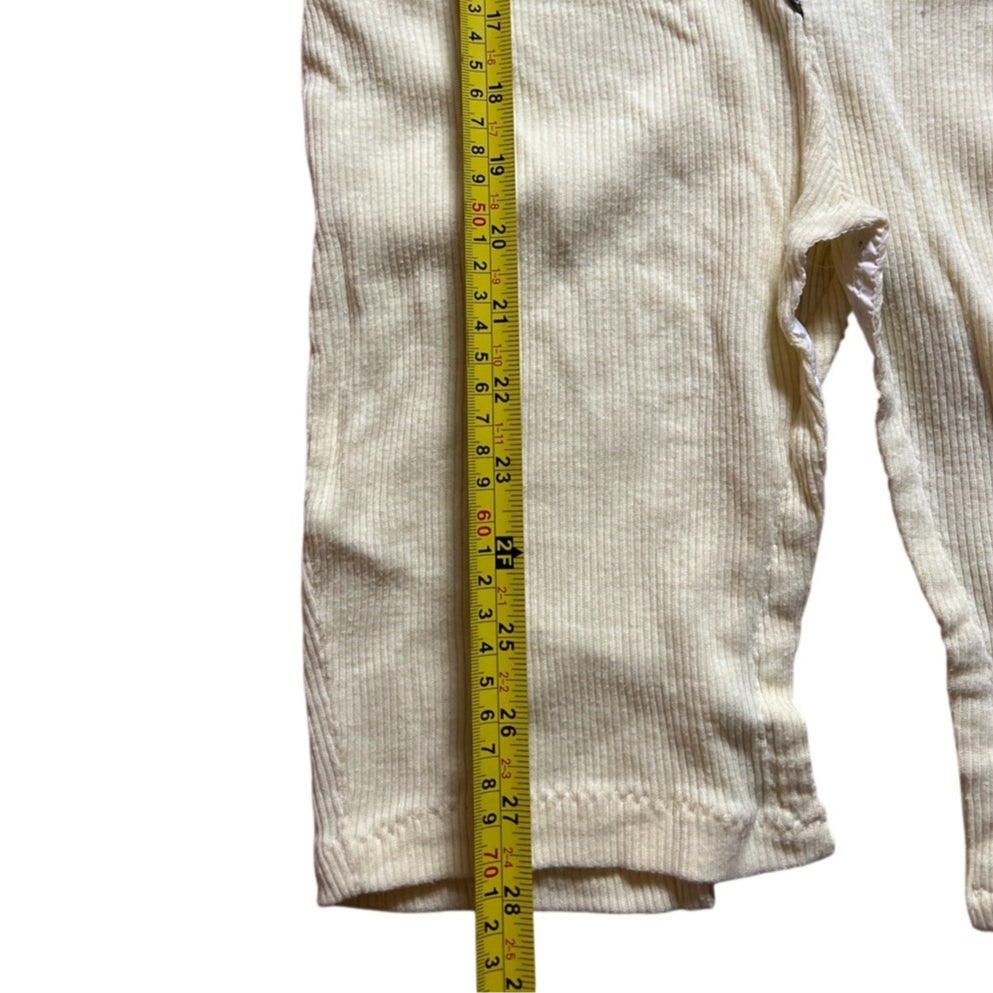 Handmade Toddler Cream And Plaid One Piece One Size