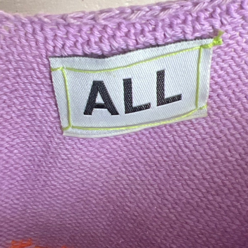 ALL Tribal Women Purple Mix Of Shape Tank Top *Dimensions in Picturess*