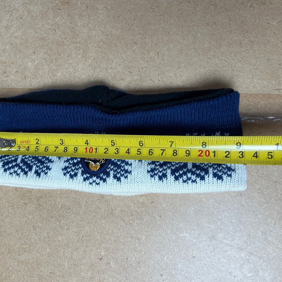 Headband Norway Snowflake Navy One Size