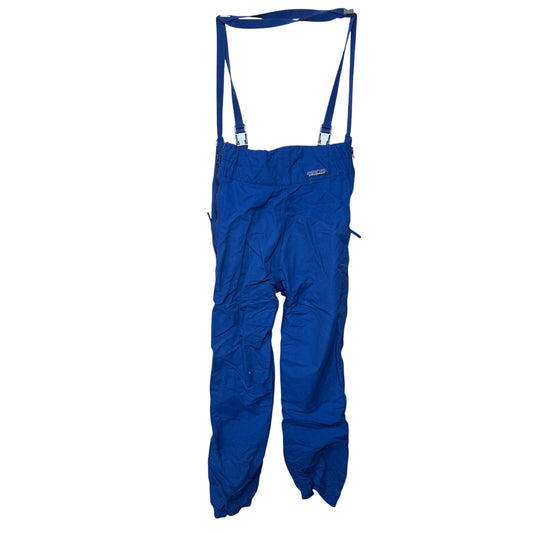 Patagonia Size 10 Blue Overalls Ski Pants Kids Adjustable