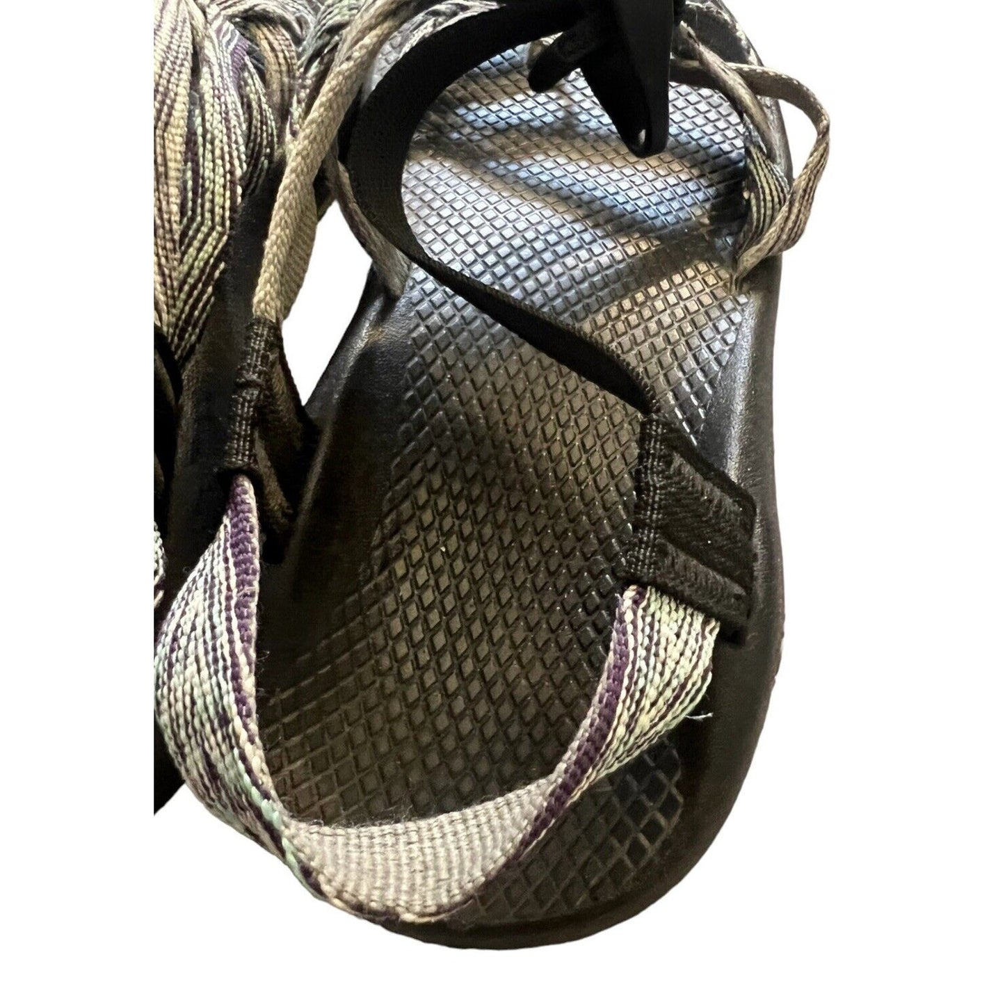 Chaco Women's Sandals Size 8 Green Purple Adjustable Strap