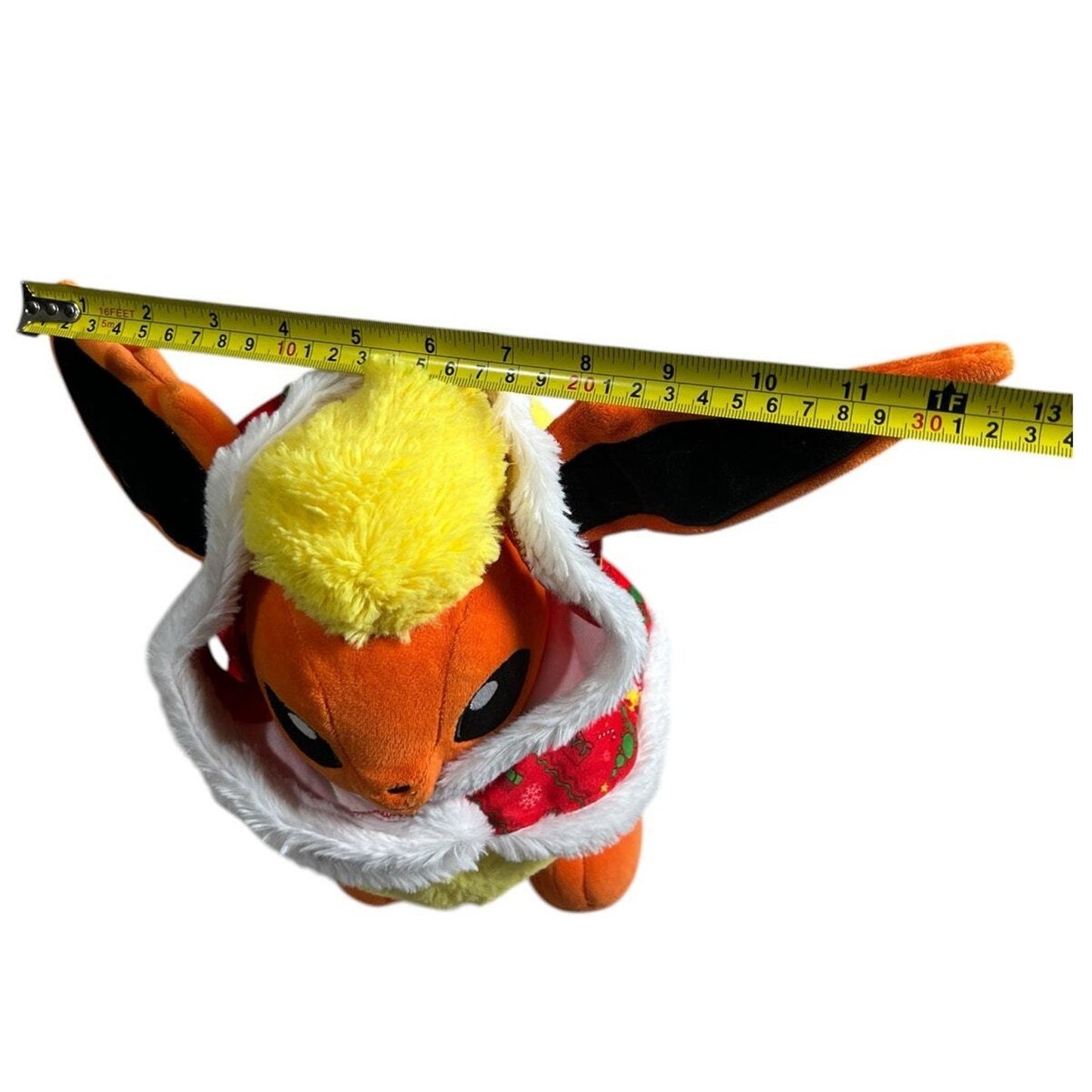 Build-A-Bear Pokemon Flareon Stuffed Plush w/ Sleeper, & Cape Rare No Sound