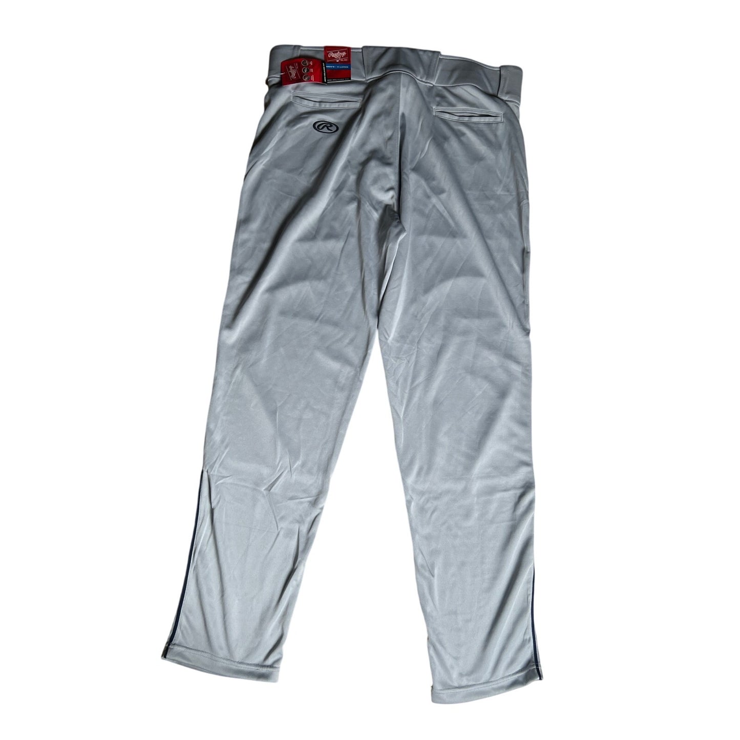 NWT Rawlings Semi-Relaxed Fit Gray Baseball Pants Men's XL