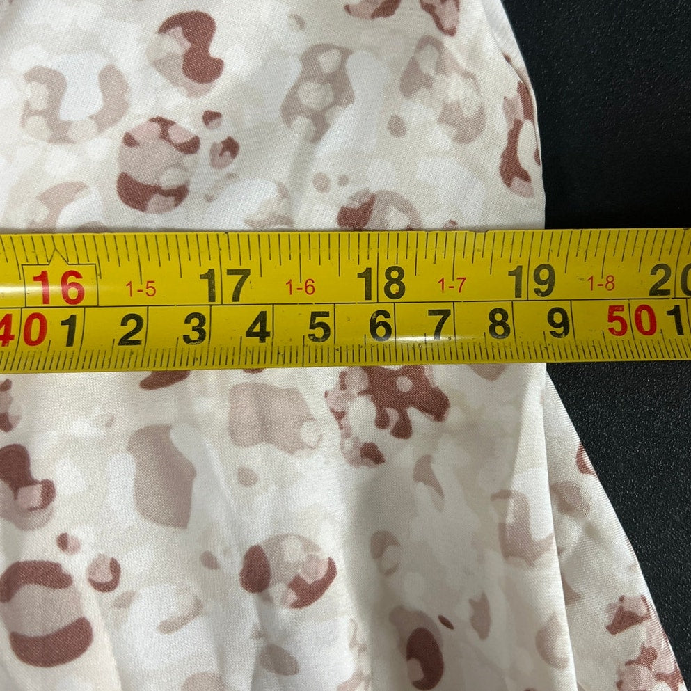 Frye XL NWT Ruffle Neck Button Front Long Dress