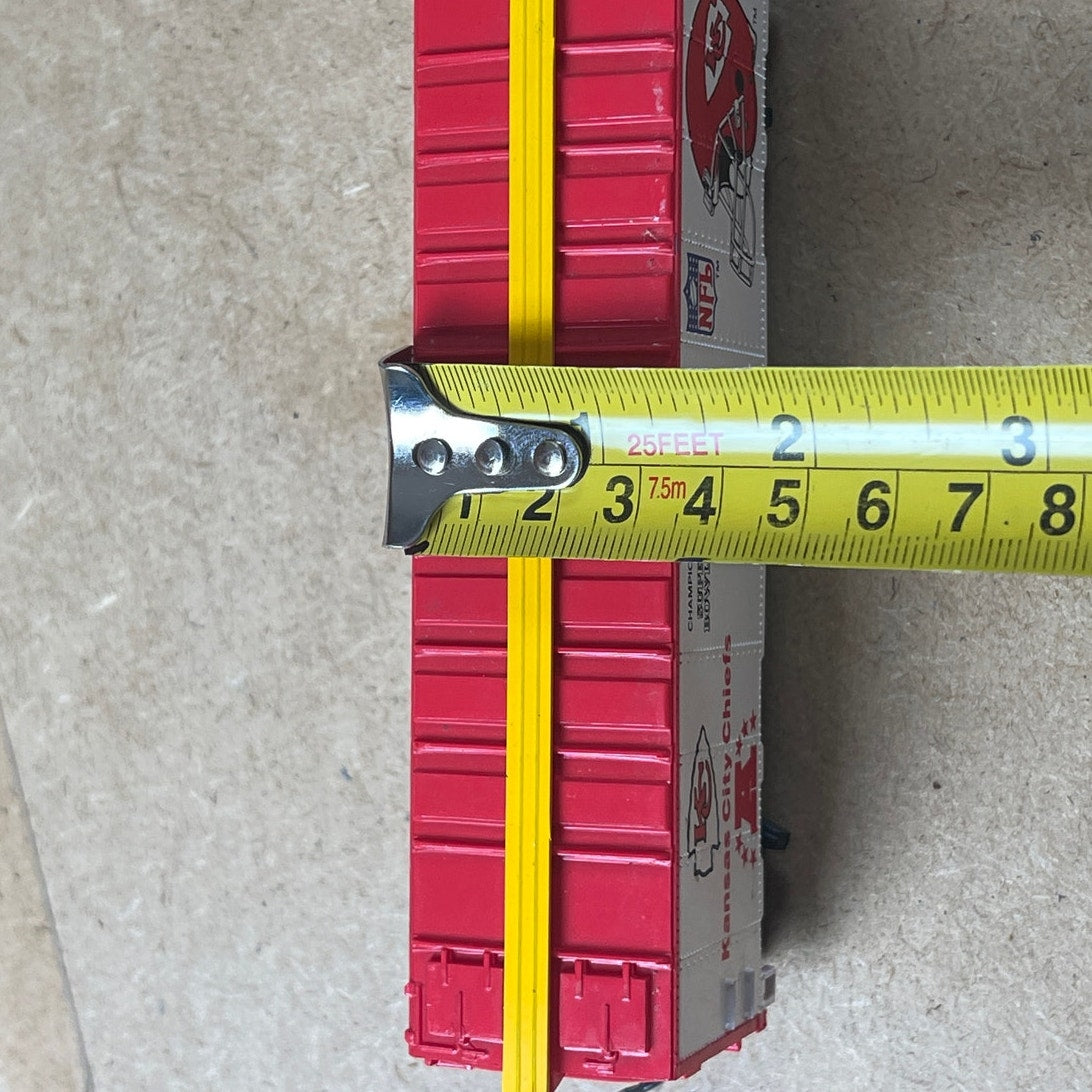 Mantua NFL Super Bowl Express Kansas City Chiefs Train Car HO