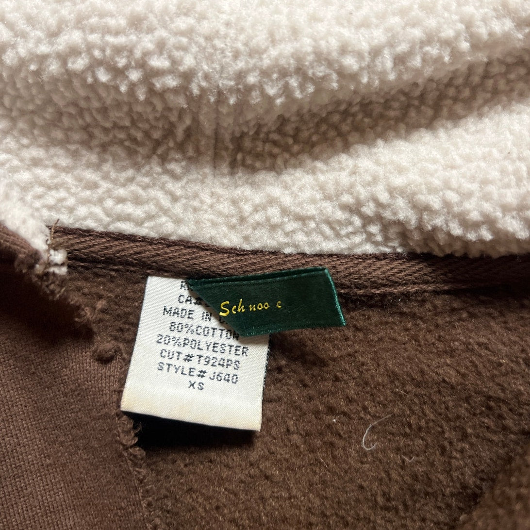 Y2K Billabong Brown Women Hooded Sweater Size XL