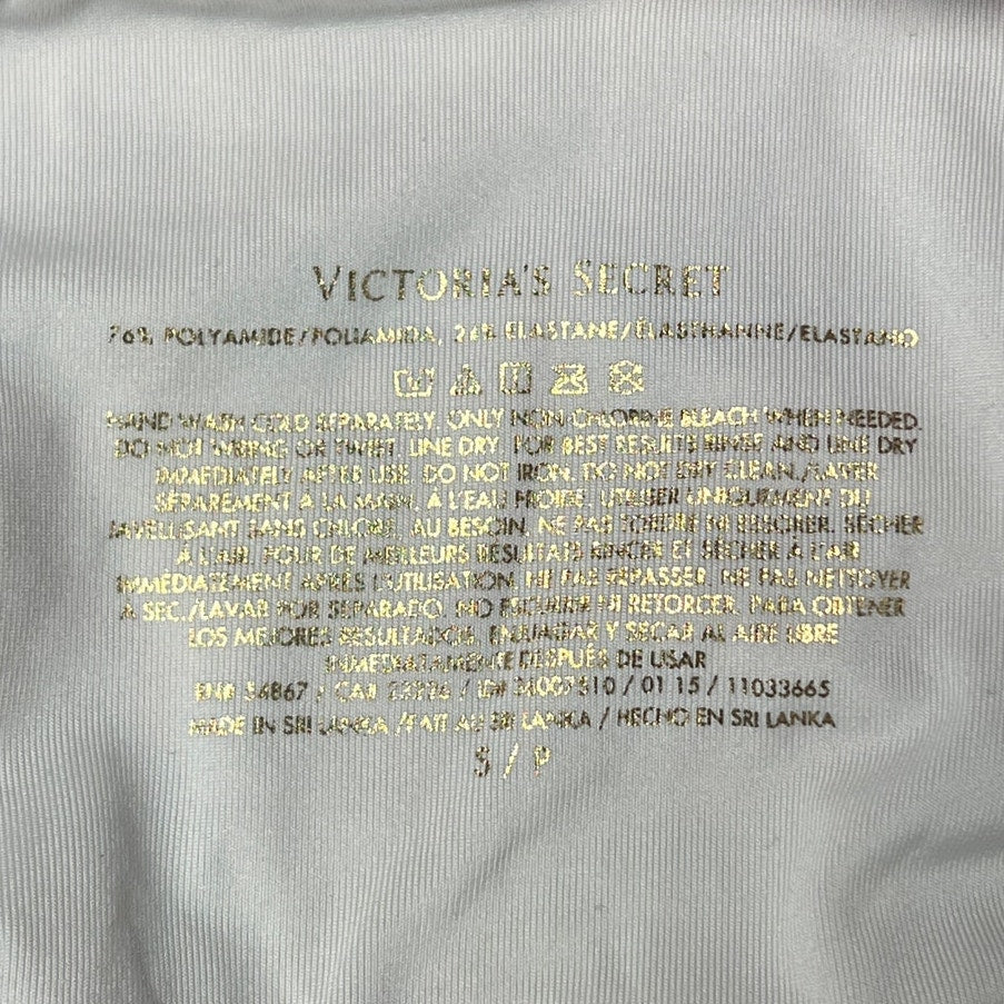 Victoria Secret Size Small Women Tie-Dye Swim Bottoms Purple