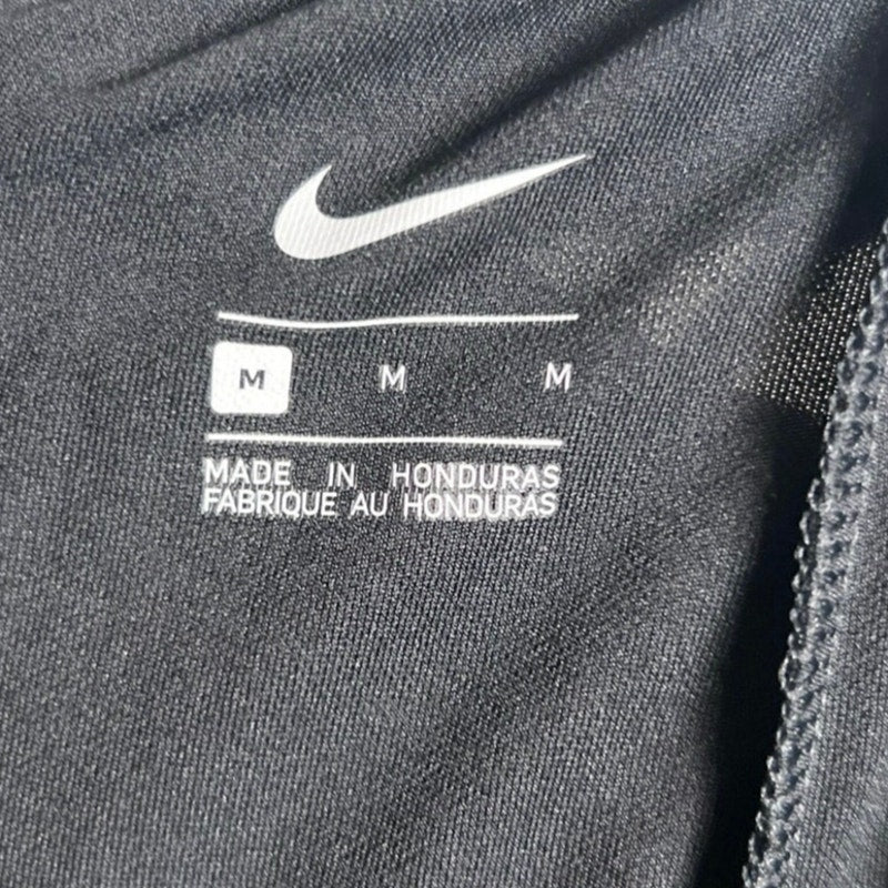 NWT Nike Size Medium Black Sweatpants 100% Polyester Activewear