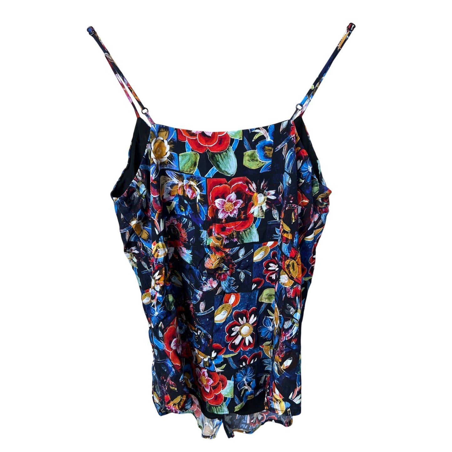 Fifteen Twenty Camisole Floral Sleeveless Spaghetti Straps Top Size XS