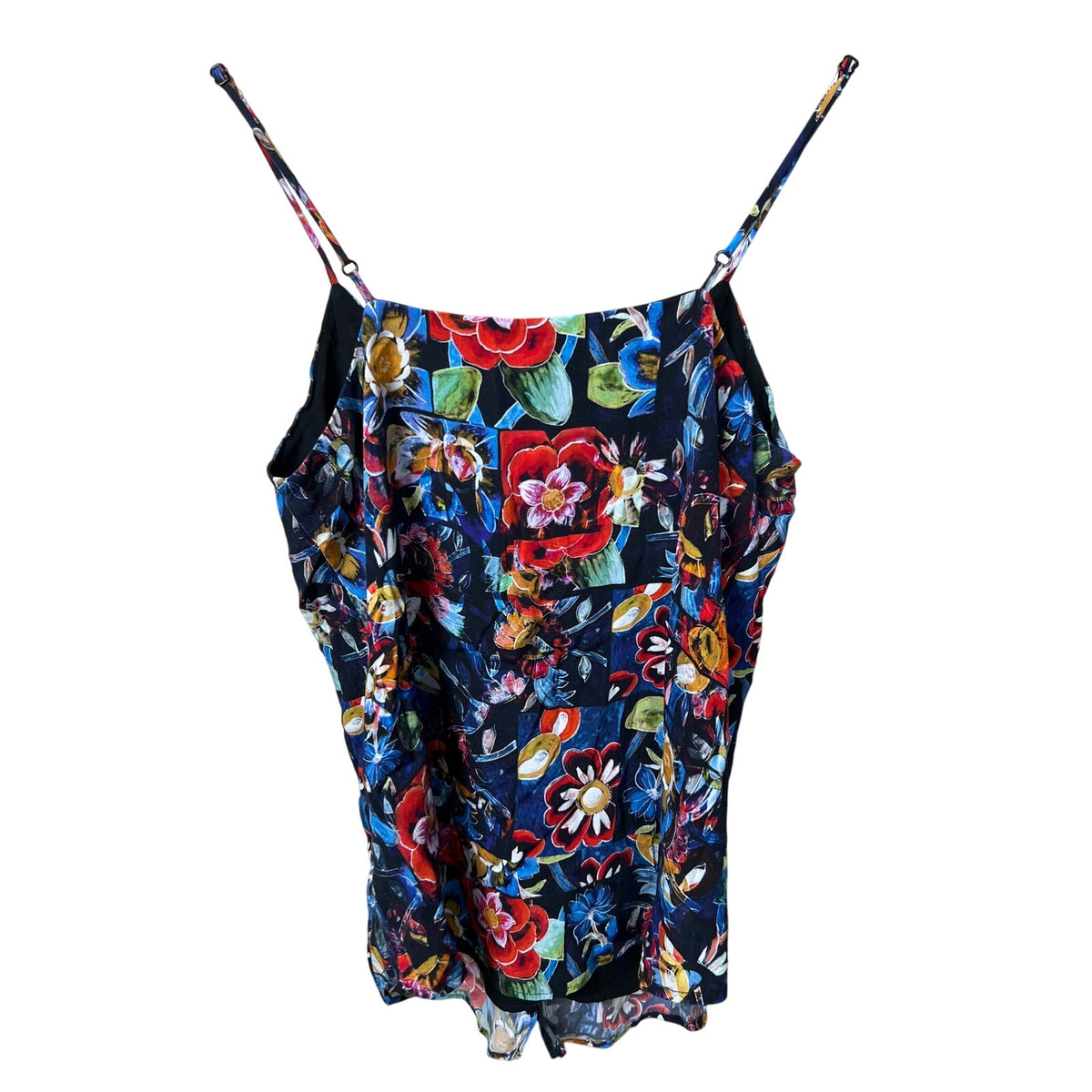 Fifteen Twenty Camisole Floral Sleeveless Spaghetti Straps Top Size XS