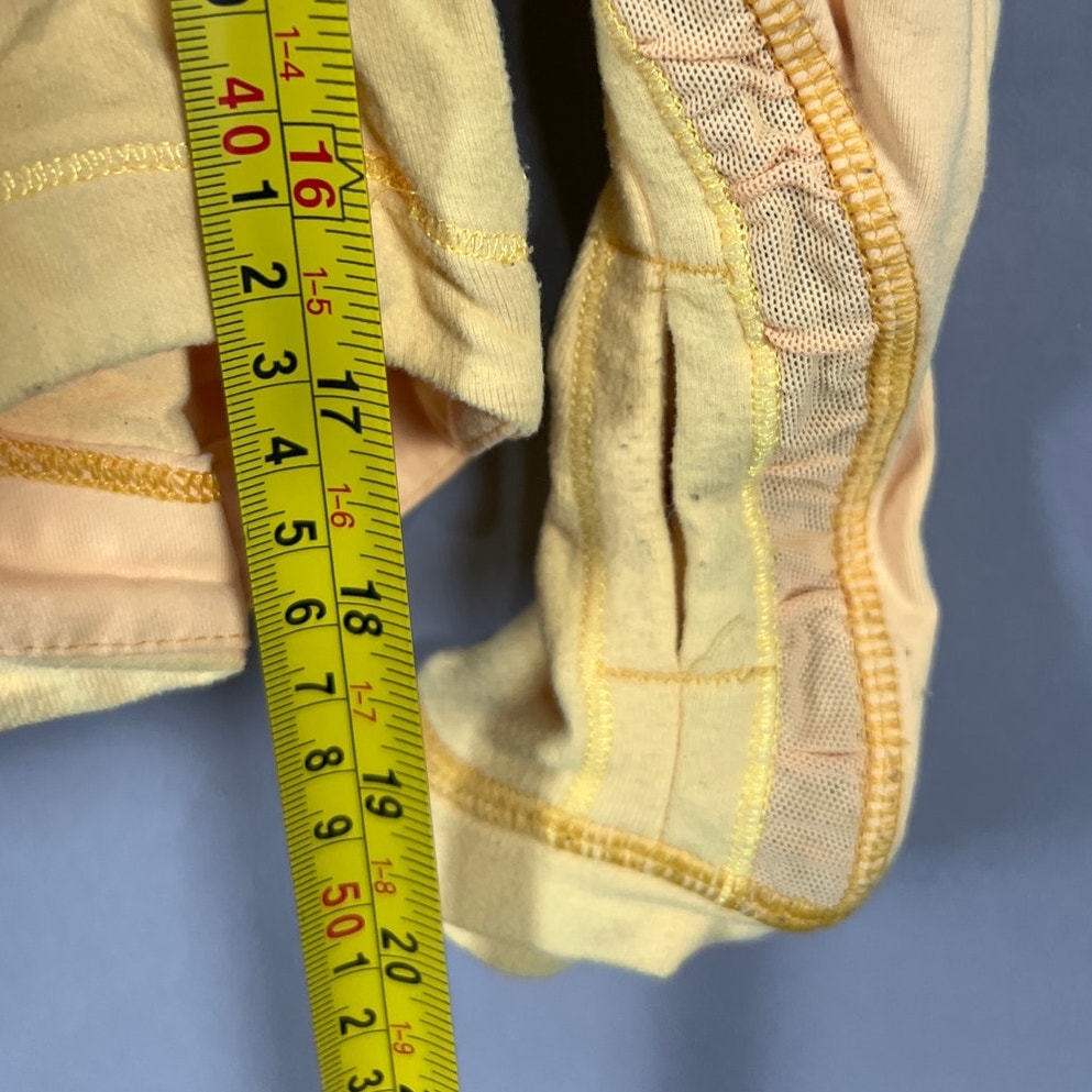 Lululemon Size 8 Long Sleeve Yellow Thumbholes Long Sleeve Shirts Women's