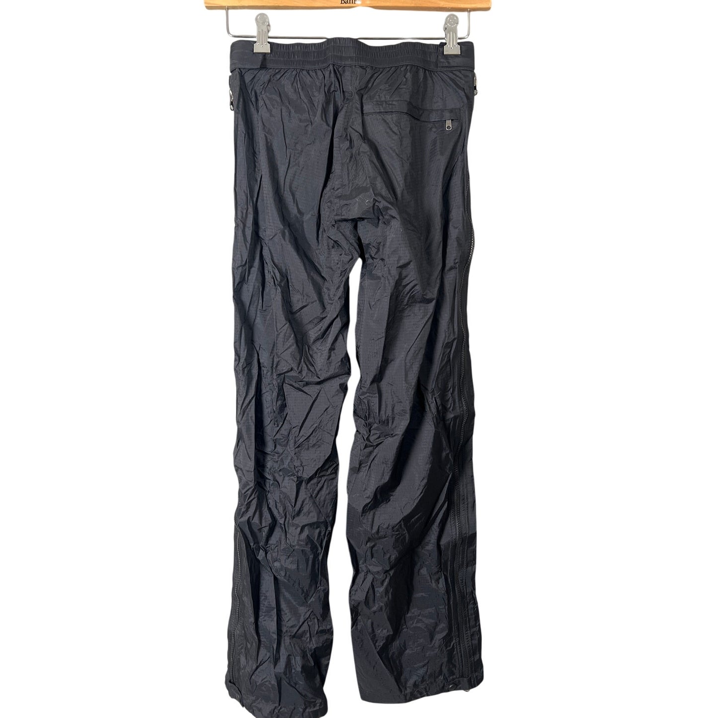 Marmot Precip Size Medium Black Pants 100% Nylon Eco Rain Waterproof Hiking