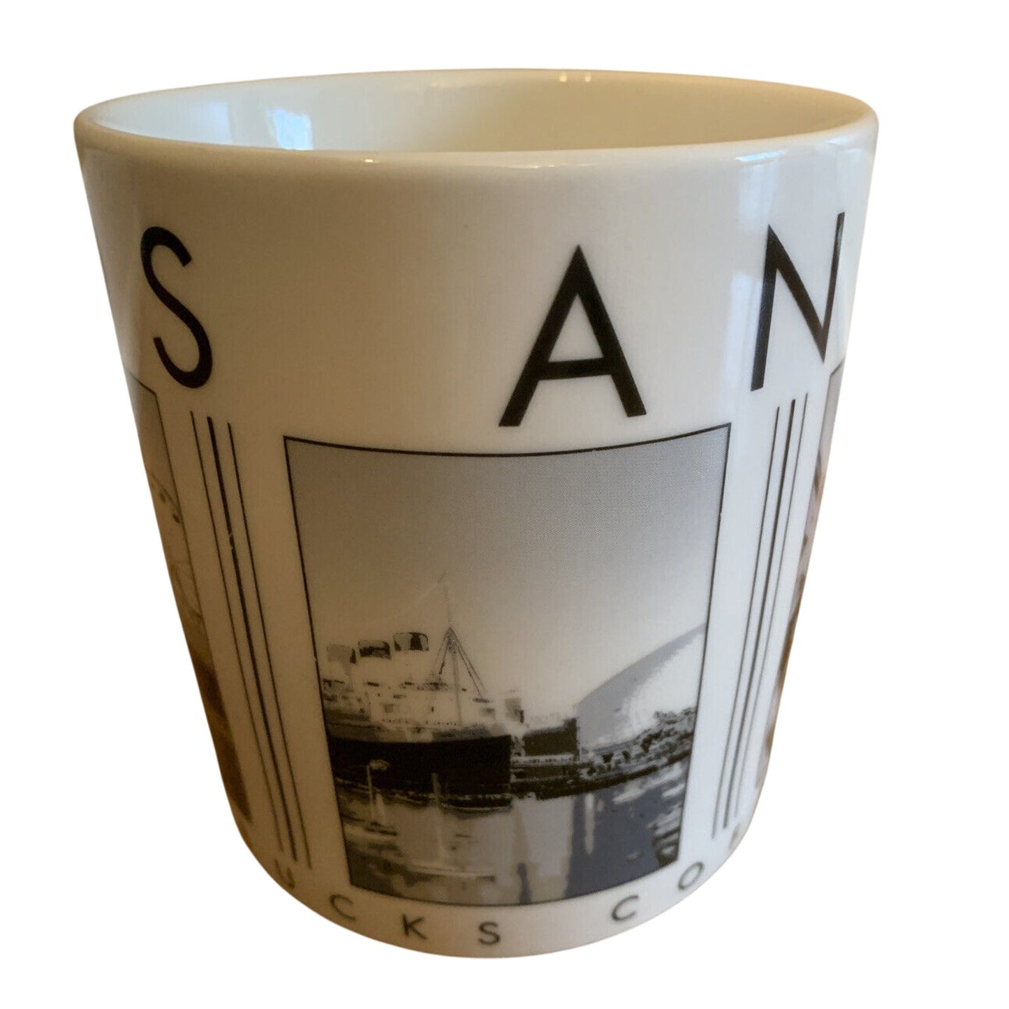 Starbucks 2005 LOS ANGELES City Scenes Barista 14oz coffee tea mug cup