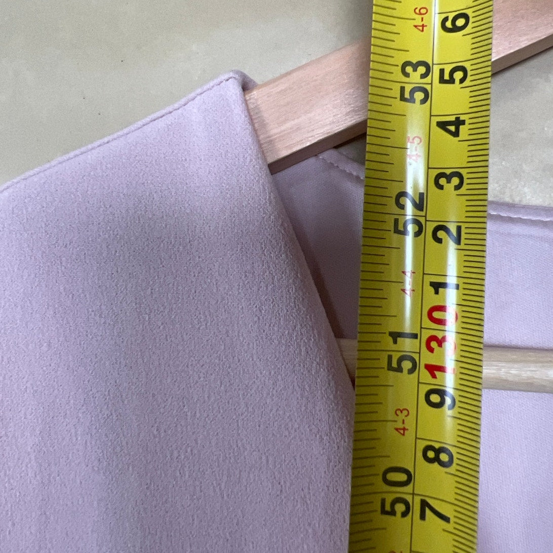 Express NWT Medium Pink Cap Sleeve Dusty Pink Wrap Jumpsuit Romper