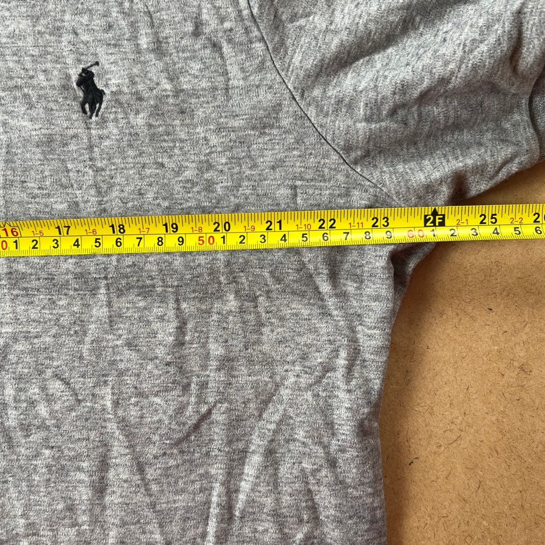 Polo Ralph Lauren custom slim Fit Polo Men Size 2XL Gray Short Sleeve Casual