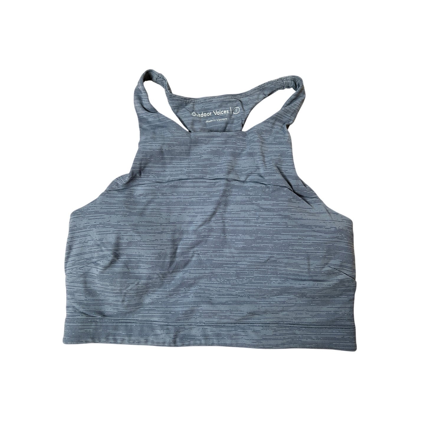 Outdoor Voices Women's Small GraySports Bra Wireless Workout Gym Yoga