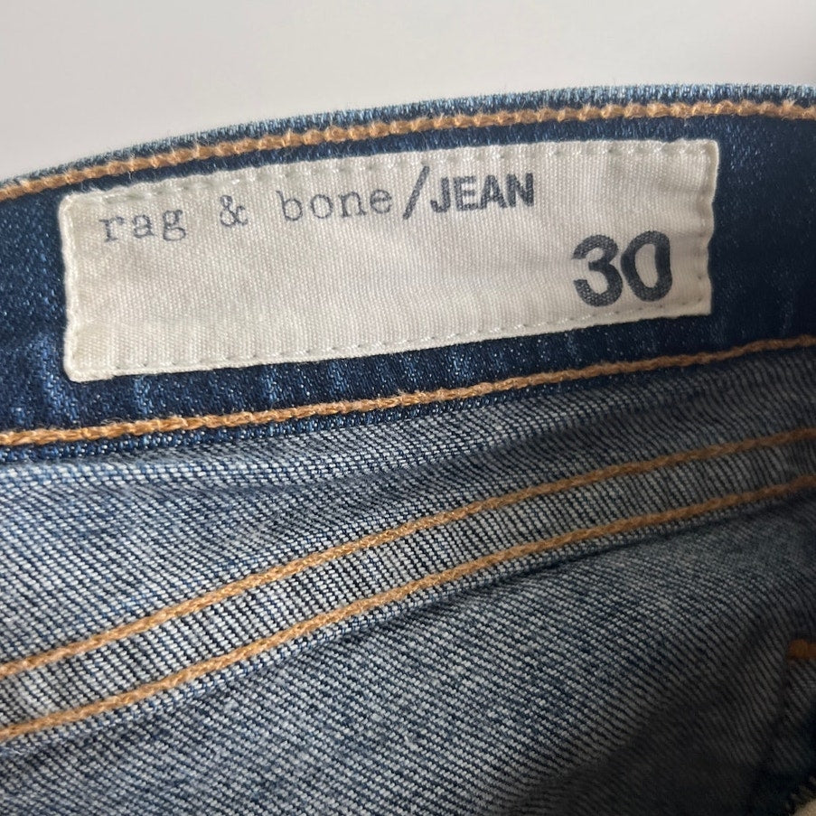 Rag & Bone Blue Denim Skinny Jean Men Size 30