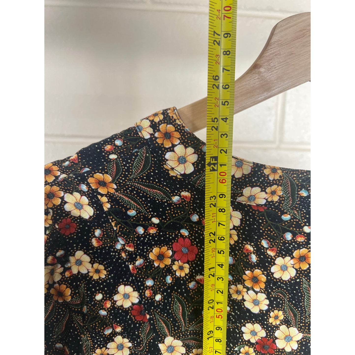 Farm Rio De janeiro For Antrhopologie XS Floral Long Sleeve Blouse Sayen