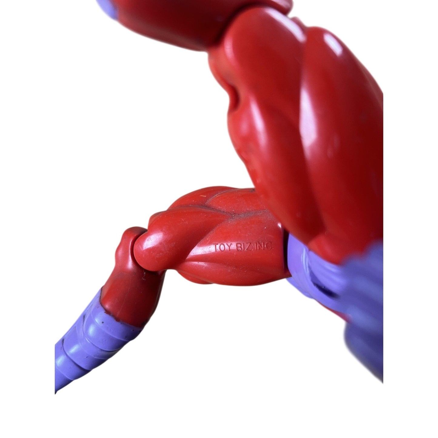 ToyBiz Magneto Action Figure Vintage 1994 Red Marvel Unboxed Plastic PVC