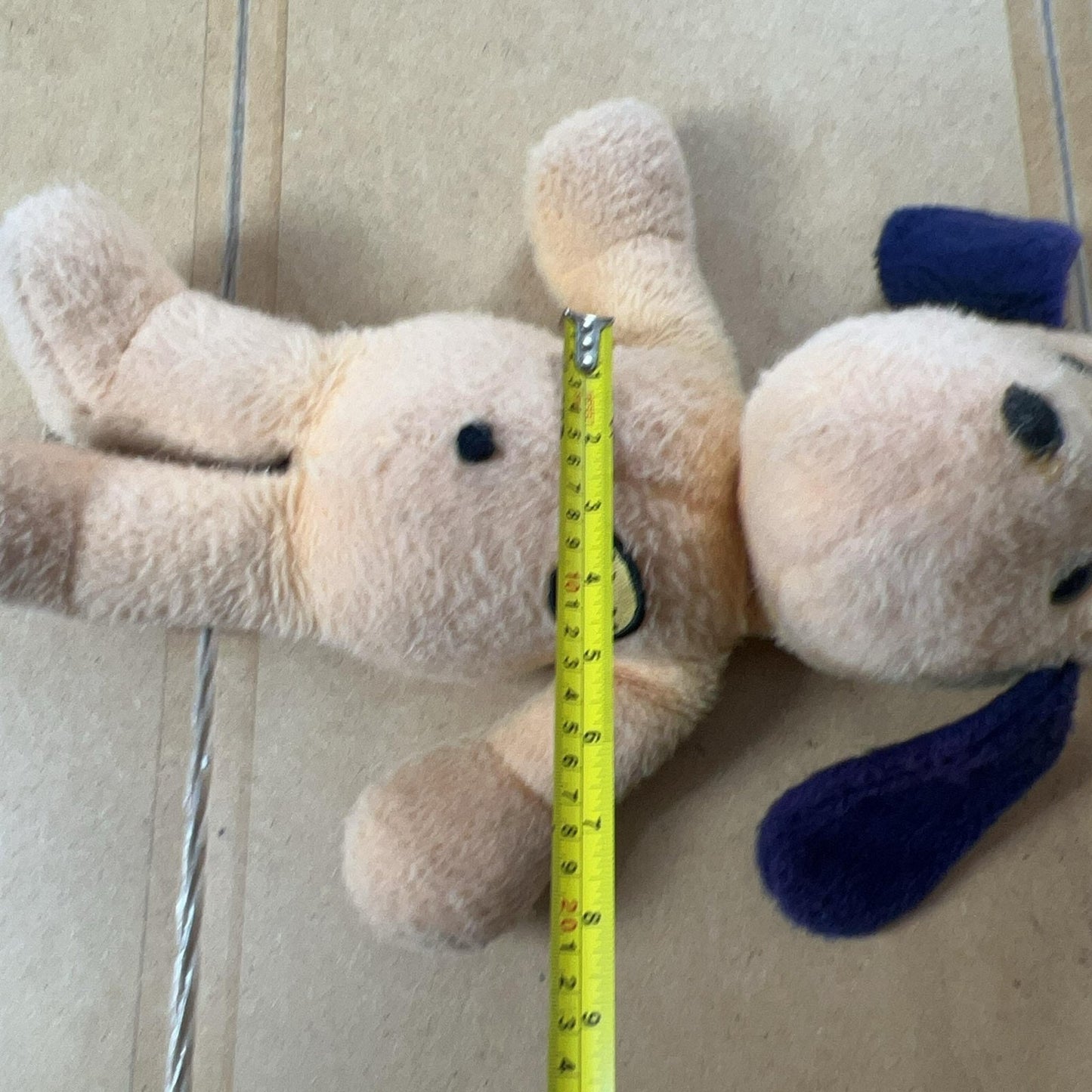 Animal Fair Amy Dog Plush Medium Beige Vintage Stuffed Animal Washable Toy