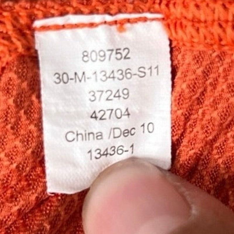 Novara Size Large Cycling Short Sleeve Active Jersey Shirt Orange Men’s