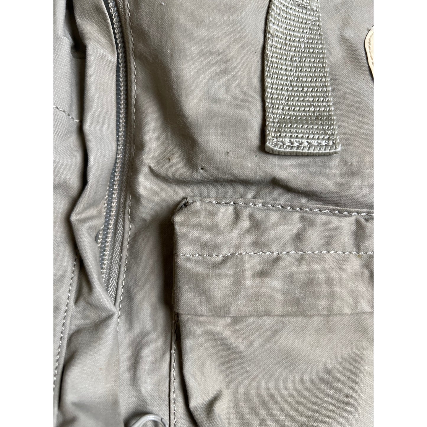 Fjallraven Kanken Double Handle Gray Bag Backpack
