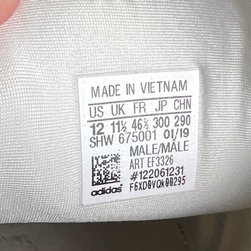 Adidas Men's Shoes Cloud White/Core Black Size 12