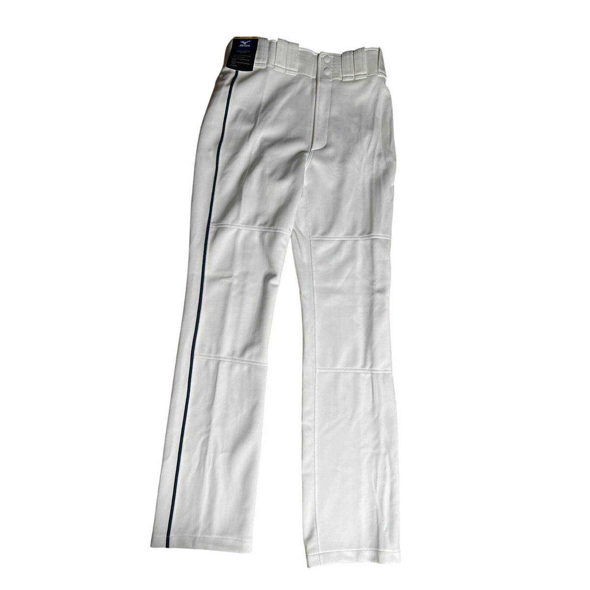 NWT Mizuno Adult BB White Pants S Baseball and Softball Bottoms