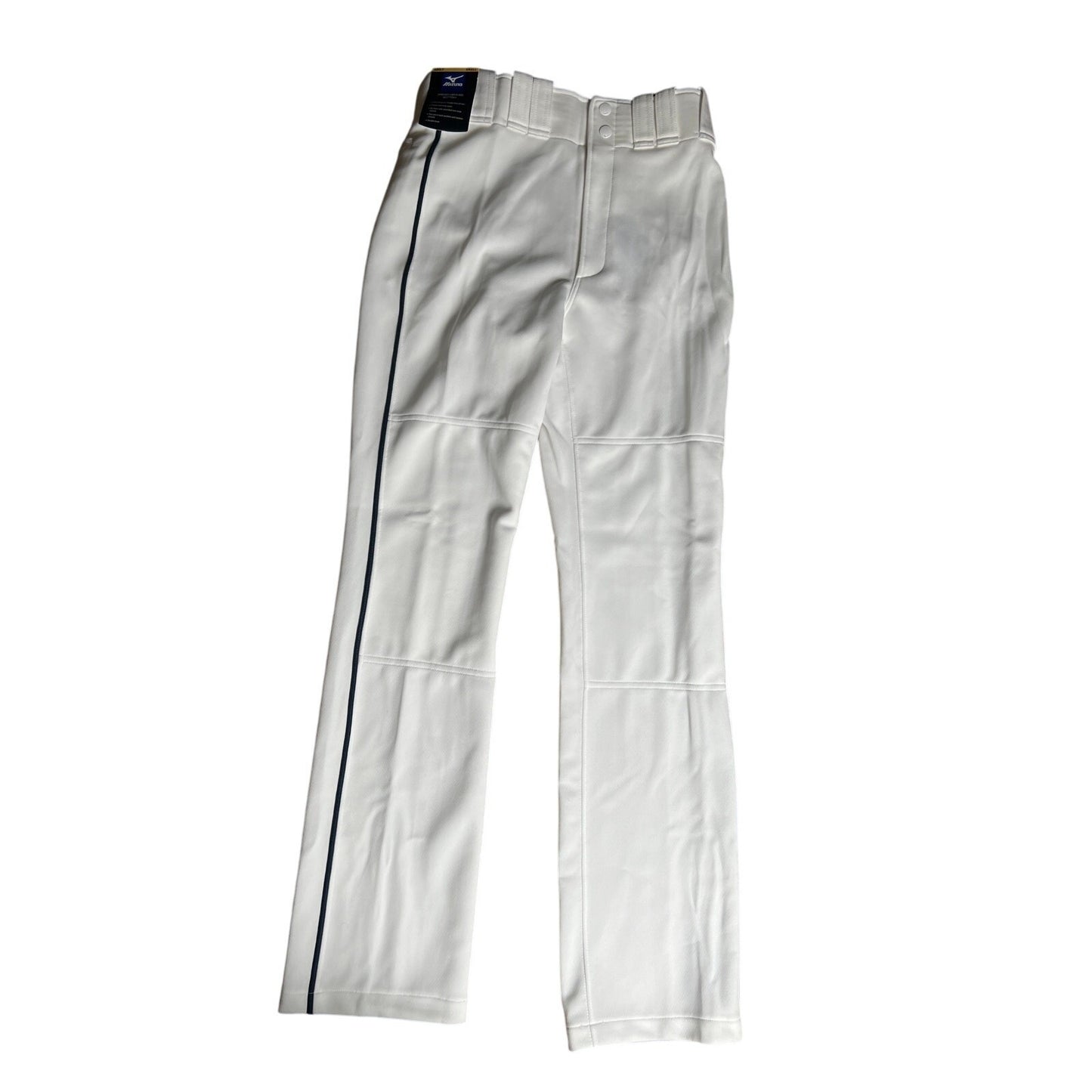 NWT Mizuno Adult BB White Pants S Baseball and Softball Bottoms