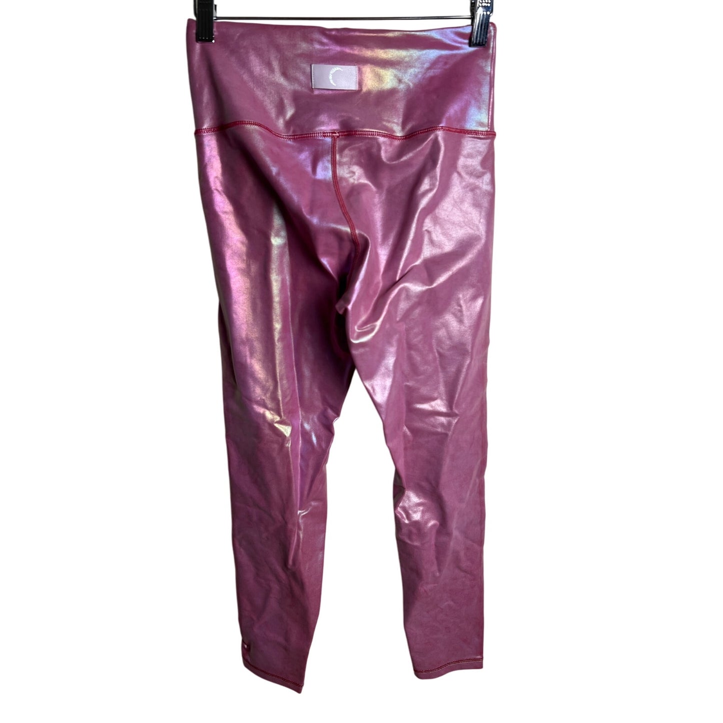 Zyia Active Luxe Pink Metallic leggings Women 6/8